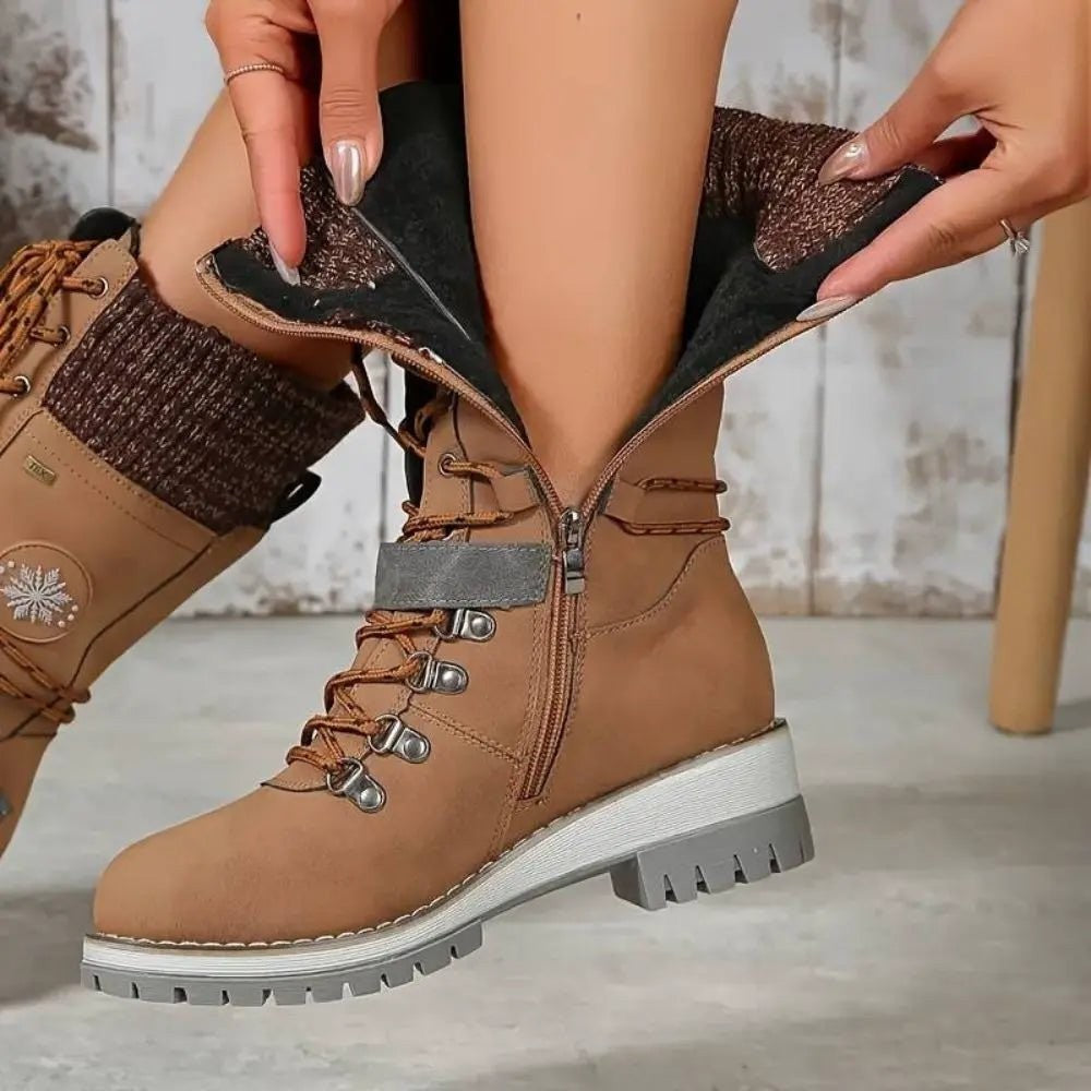 Women's Winter Boots – Insulated Water-Resistant Grip Sole