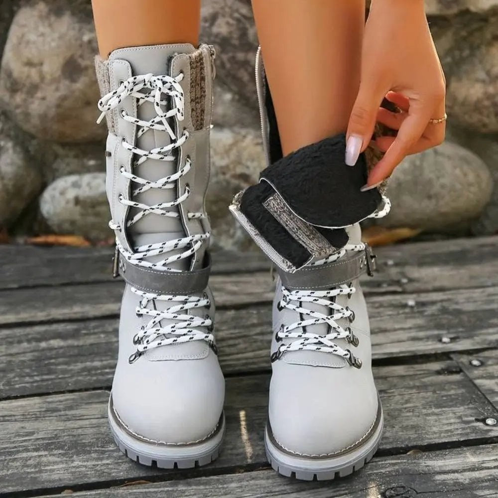 Women's Winter Boots – Insulated Water-Resistant Grip Sole